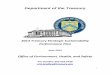 Treasury FY2013 Sustainability Plan - Department of the Treasury