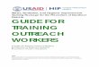 Guide for Training Outreach Workers - Hydraid BioSand Water Filter