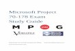 Microsoft Project 70-178 Exam Study Guide - MPUG