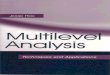 Multilevel analysis : techniques and applications / by Joop Hox