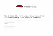 Red Hat Certificate System 8.1 Command-Line Tools Guide