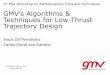 GMV's Algorithms & Techniques for Low-Thrust Trajectory - ESA