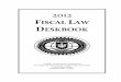 JAG Fiscal Law Deskbook - 2012