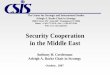 Security Cooperation in the Middle East - National Council on US