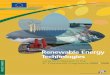 Renewable Energy Technologies - Long Term Research in - Europa