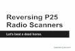 Recon2013-Gabriel Tremblay-Reversing P25 Radios