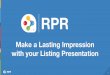 Make a Lasting Impression with your Listing Presentation
