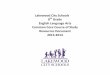 Lakewood City Schools 8 Grade English Language Arts Common