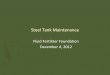 Steel Tank Maintenance - Fluid Fertilizer Foundation
