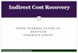 USING FEDERAL FUNDS TO RECOVER
