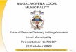 MOGALAKWENA LOCAL MUNICIPALITY - Parliament
