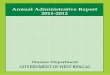 Annual Administrative Report for 2011-2012 - Finance Department
