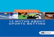 12 myths about sports betting - European Sports Security Association