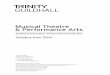 Musical Theatre and Performance Arts Syllabus from 2010