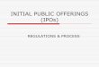 INITIAL PUBLIC OFFERINGS (IPOs) - ICSI
