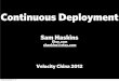Sam Haskins - O'Reilly Velocity China 2013 Web