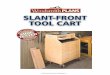 SLANT-FRONT TOOL CART - Woodsmith Shop