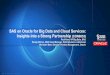 SAS on Oracle for Big Data and Cloud Services: Insights into a