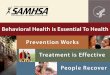 Presentation (PDF 1.6MB) - Substance Abuse and Mental Health