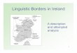 Linguistic Borders in Ireland