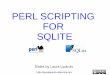 Perl Scripting for SQLite - Laura Liparulo's blog - Altervista
