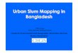 slum mapping in Bangladesh
