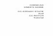 CHEMCAD USER'S GUIDE CC-STEADY STATE - Chemstations, Inc