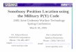 Sonobuoy Position Location using the Military P(Y) Code - NAVSYS