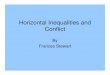 Horizontal Inequalities and Conflict