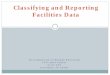 Classifying and Reporting Facilities Data - Che.sc.gov