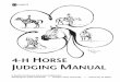 4-H Horse Judging Manual - Washington State University