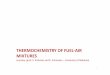 THERMOCHEMISTRY OF FUEL‐AIR MIXTURES