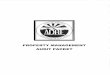 Property Management Audit Packet - Arizona Department of Real