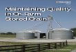 Maintaining Quality in On-Farm Stored Grain - UT Extension - The
