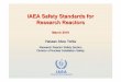 IAEA Safety Standards for Research Reactors