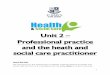 Health Social Care Unit 2 Revision - St Mary's College