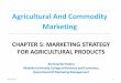 Agricultural And Commodity Marketing
