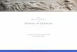 Hymns of Orpheus (Thomas Taylor translation) - Universal Theosophy