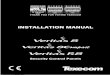 Veritas 8,R8 and Compact Installation Manual