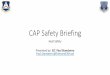 CAP Safety Briefing - Civil Air Patrol