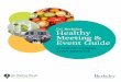 UC Berkeley Guide to Healthy Meetings and Events