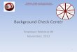 Background Check Center
