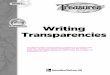 Writing Transparencies