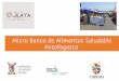 Micro Banco de Alimentos Saludable Antofagasta