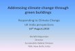 Addressing climate change through green buildings