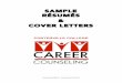 SAMPLE R‰SUM‰S COVER LETTERS - Porterville College
