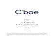 Cboe US Equities FIX Specification Version 2