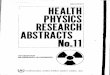 IAEA/HPRA/n PHYSIC • • •• •S • • RESEARCH ABSTRACTS