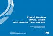 Fiscal Review 2021-2022 Northwest Territories