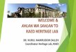 WELCOME TO KAED HERITAGE LAB